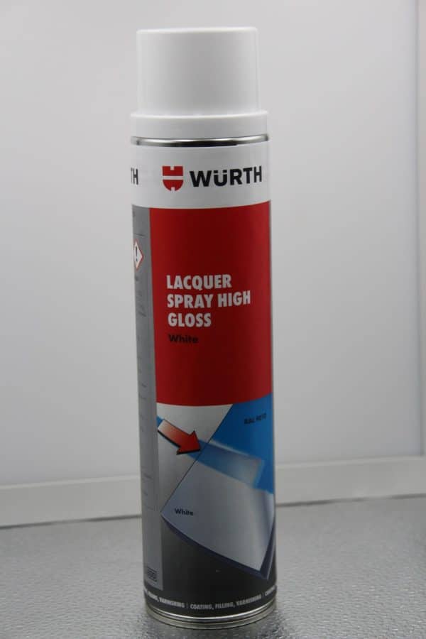Lacquer Spray High Gloss White 600ml