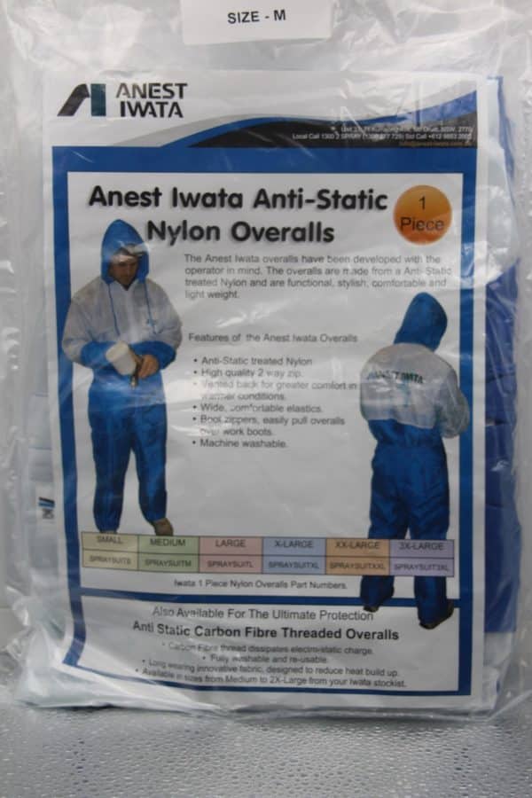 Anest Iwata Anti-Static Nylon Overalls (M - 3XL)