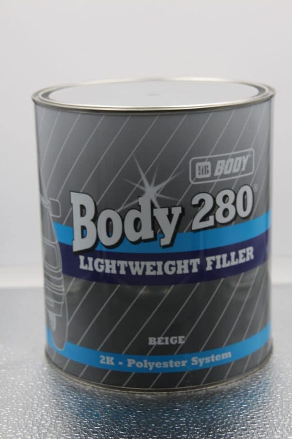 Body 280 Light Weight Filler - 2K Polyester System