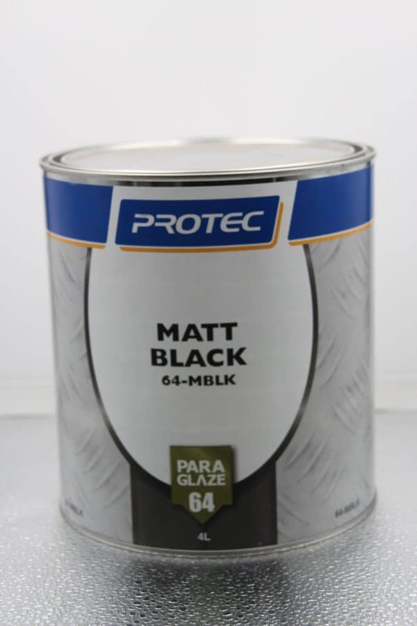 2K-Matte Black - Para Glaze 64 5L