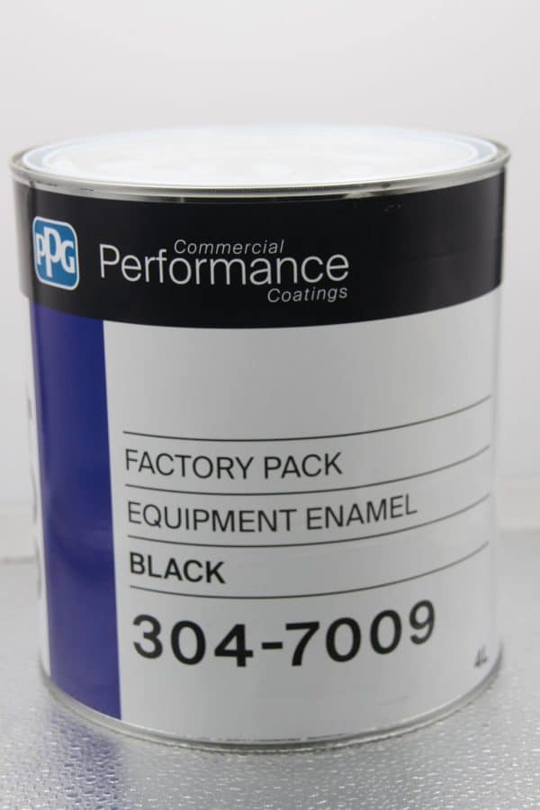 Factory Pack Equipment Enamel Satin Black