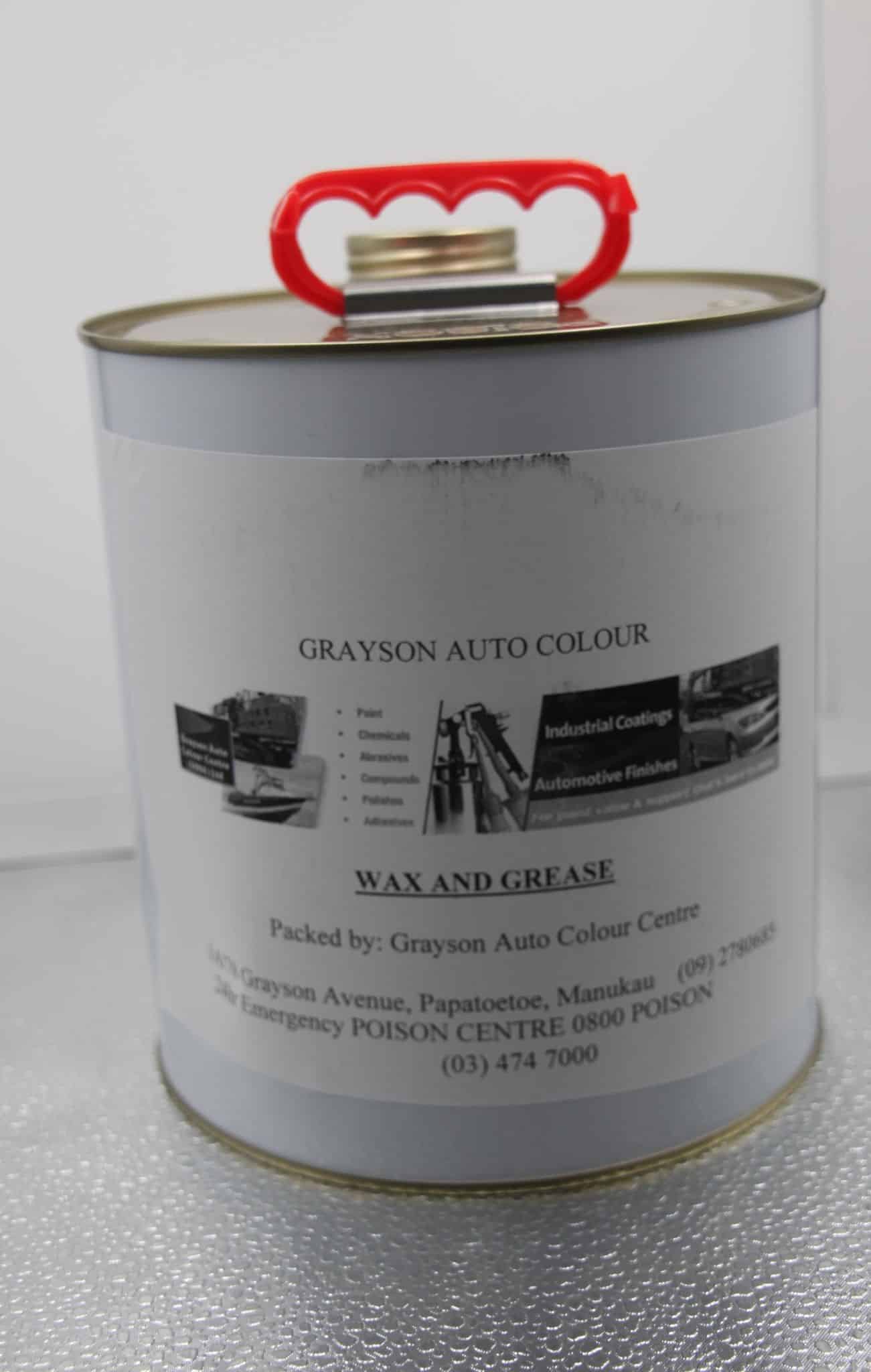 Grayson Auto ColorWax and Grease 4L Grayson Auto Color Center