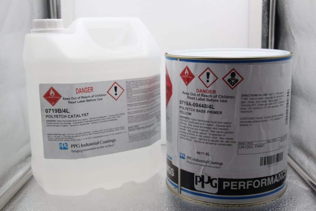 Base Primer Polyetch Base Primer Kit 0719A 4L + 0719B 4L - Grayson Auto Color Center