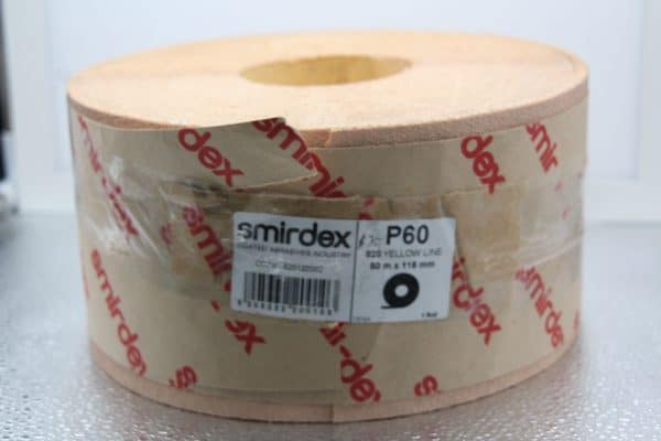 SMIRDEX 115 x 70mm garnet P-60
