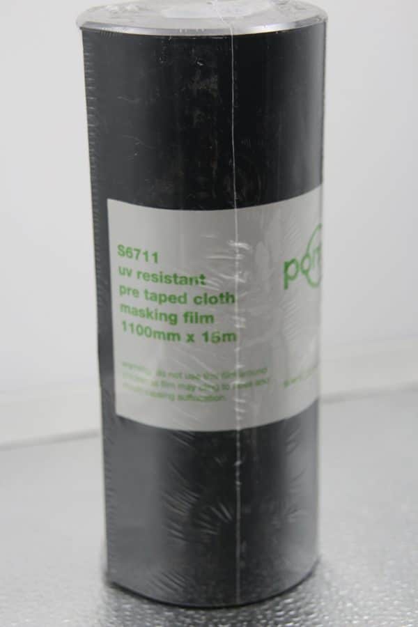 UV RESISTANT pretaped plaste TAPED CLOTH 1100mm x 15mm